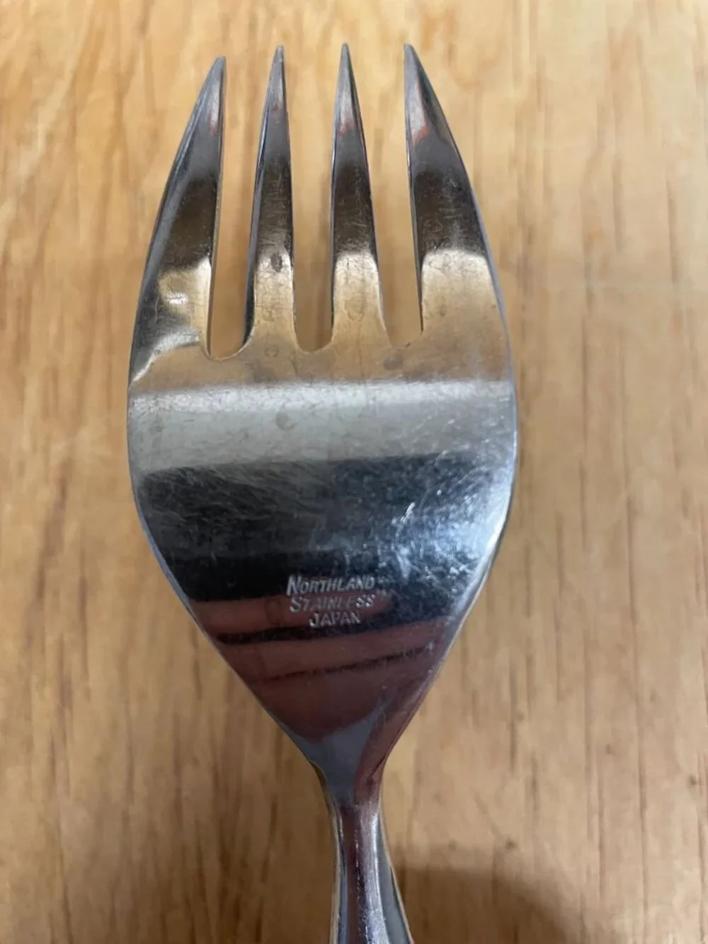 Vintage Northland Stainless Napa Valley Cold Meat Fork | Mid-Century Modern Faux